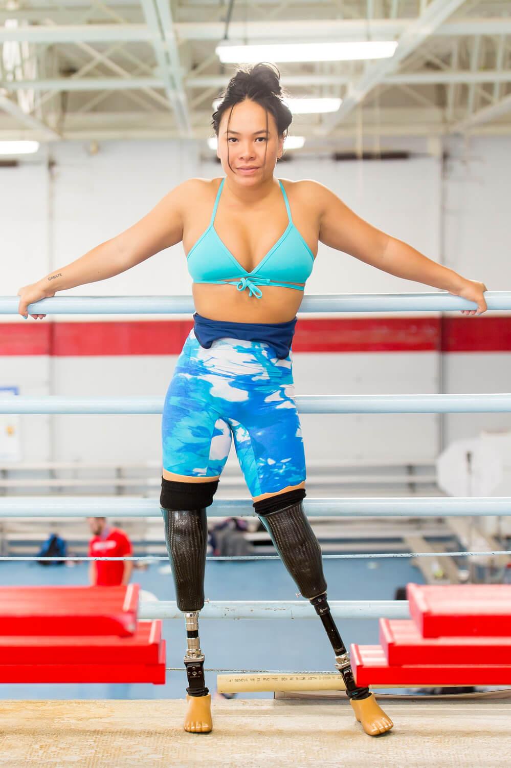 Triangle Bikini Top - Hawaii Blue Female Product Image