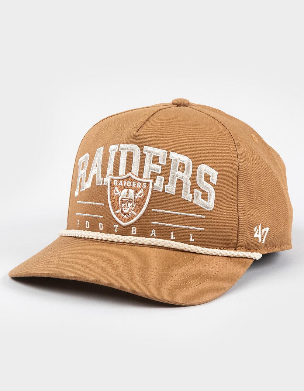 47 BRAND Las Vegas Raiders Roscoe Rope '47 Hitch Snapback Hat - TAN Product Image