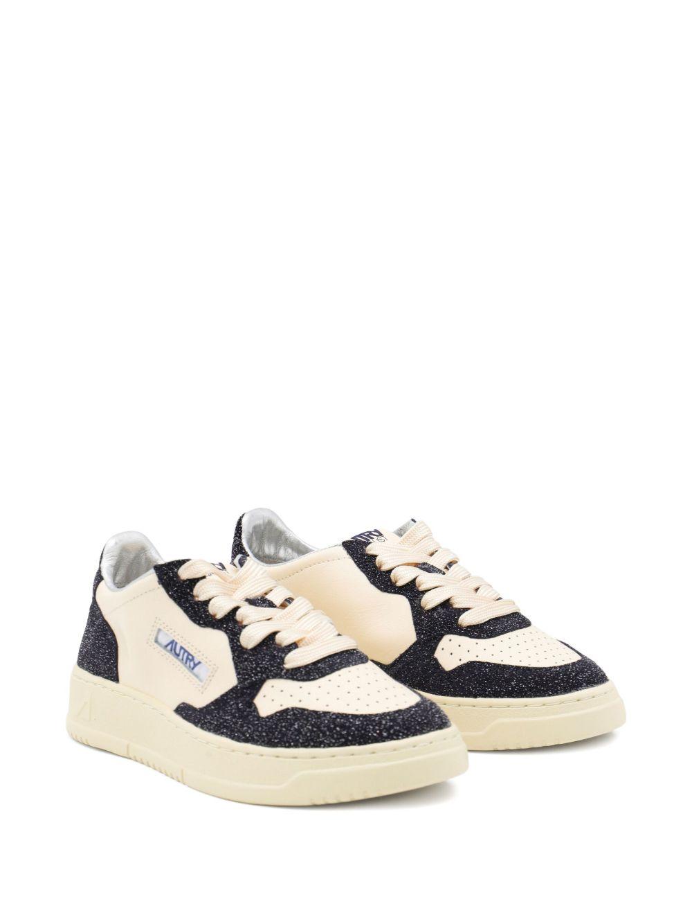Medalist glitter-panel low-top sneakers Product Image