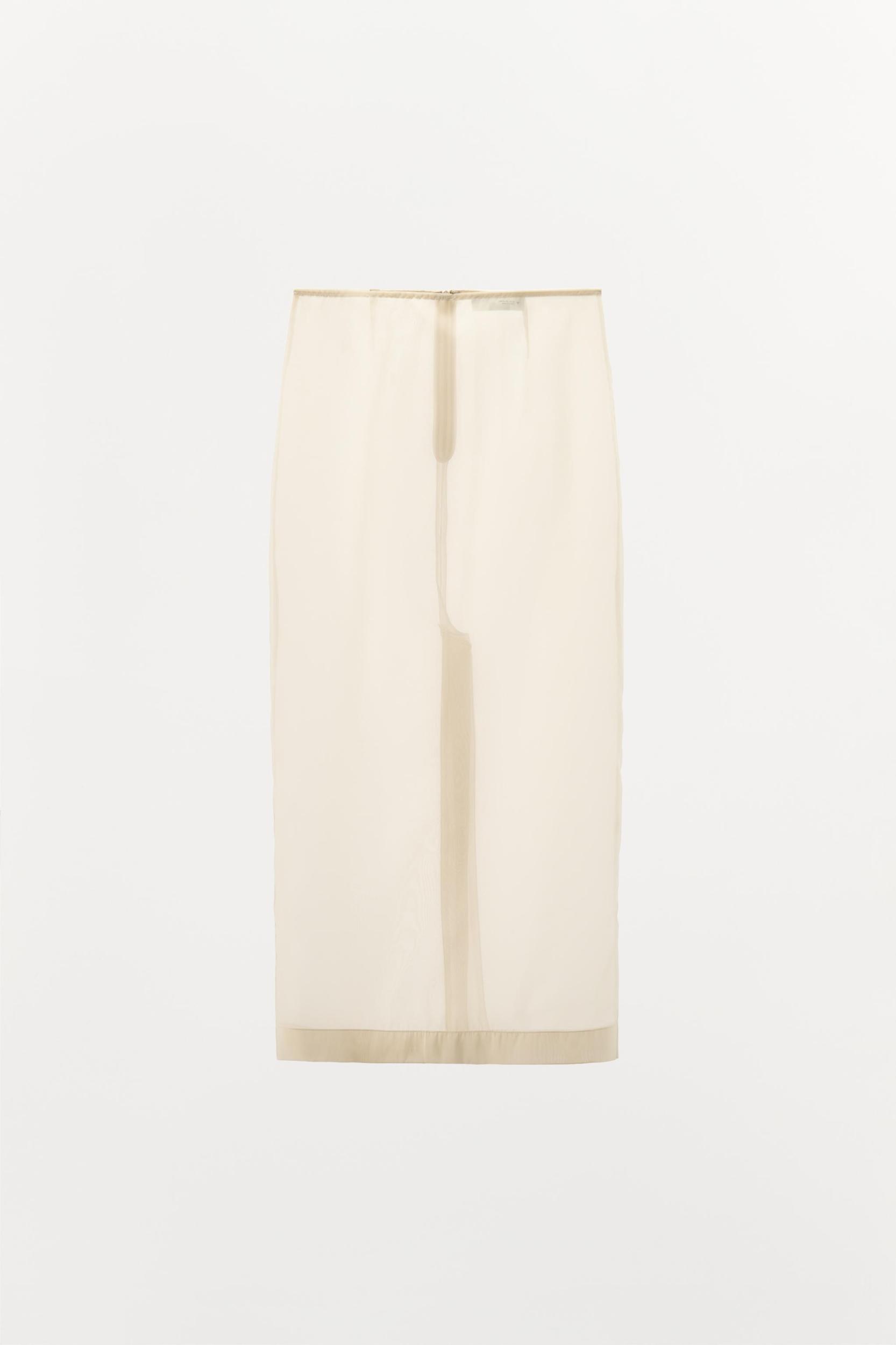 ORGANZA MIDI SKIRT Product Image