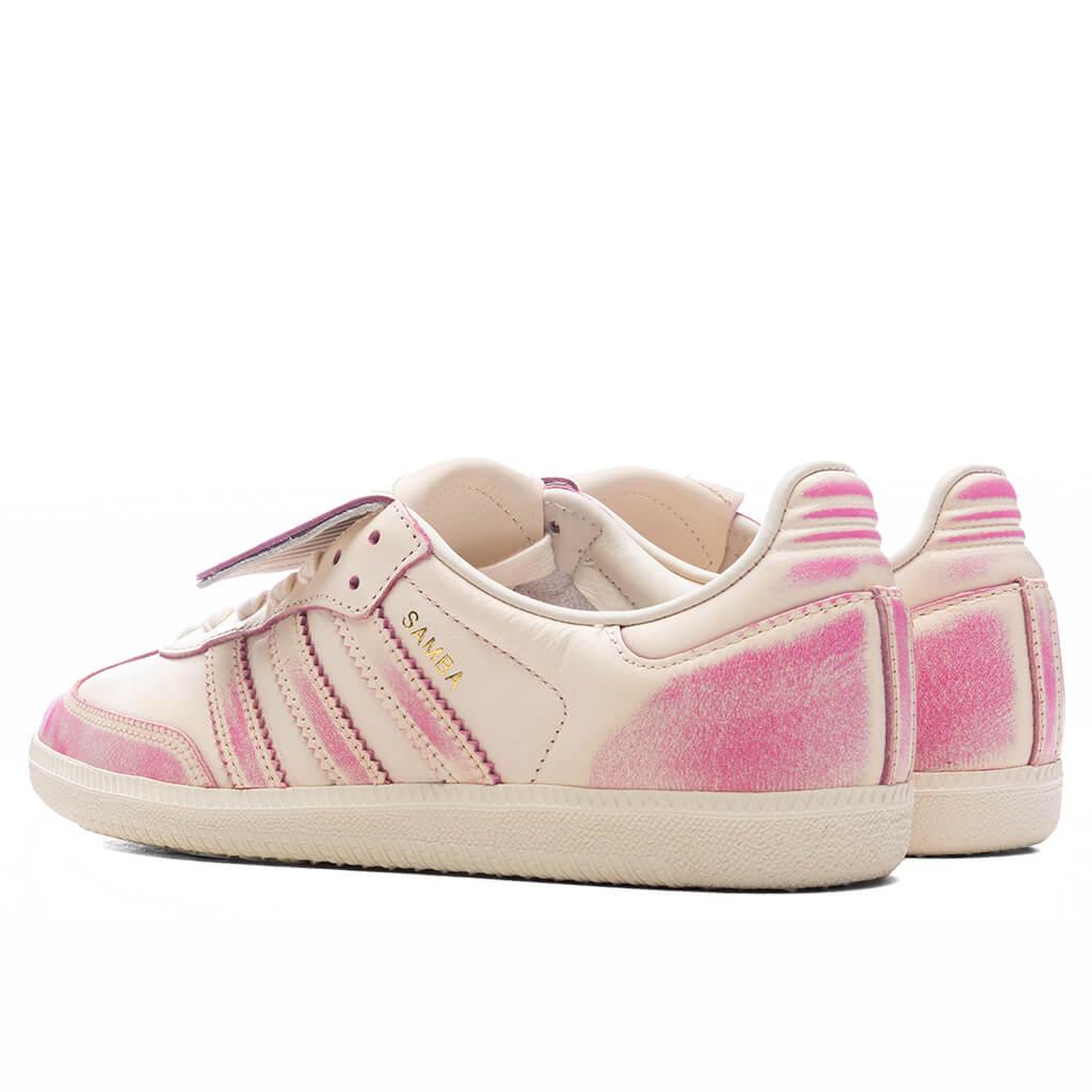 Women's Samba Long Tongue - Cream White/Shock Pink Female Product Image