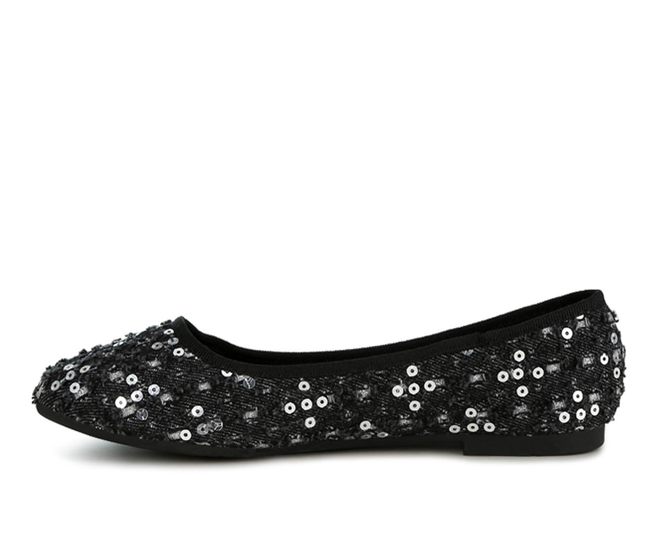 Women's London Rag Sujet Flats Product Image