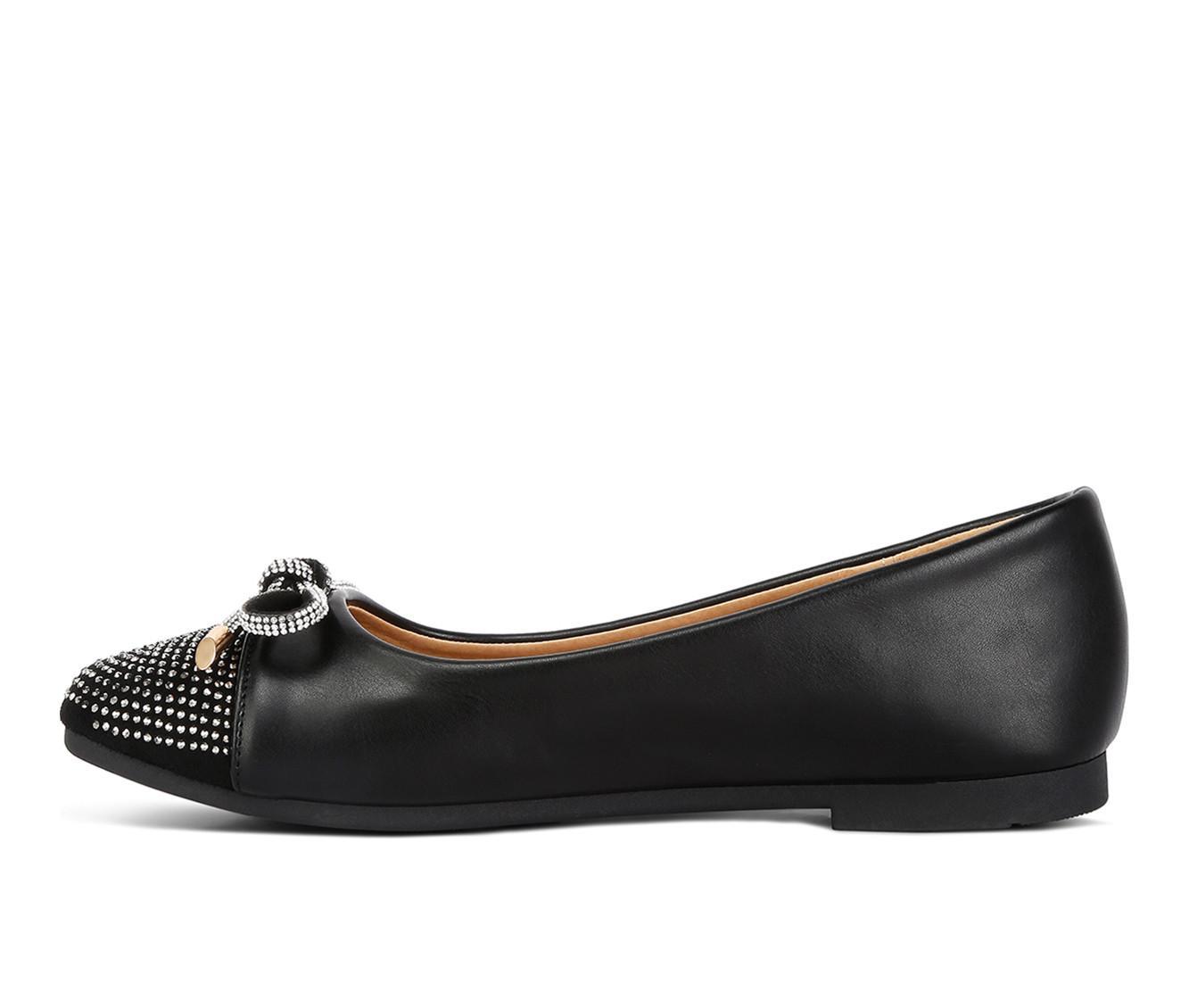 Women's London Rag Rhinestone Toe Cap Flats Product Image