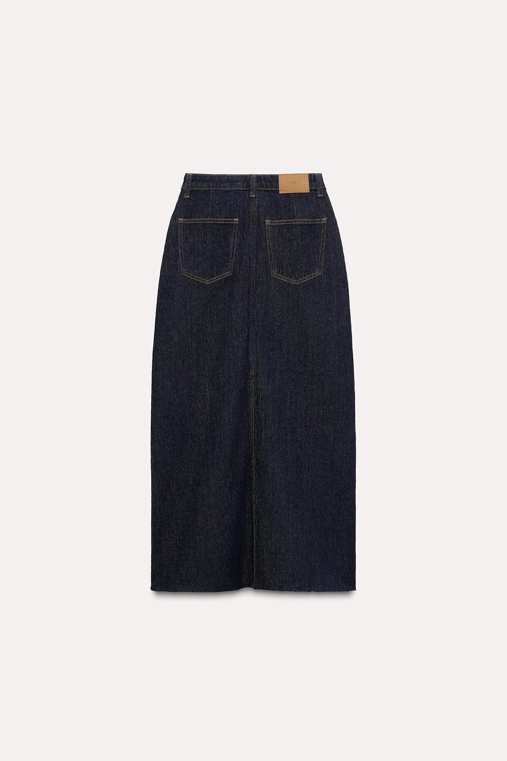 Z1975 DENIM MIDI SKIRT Product Image