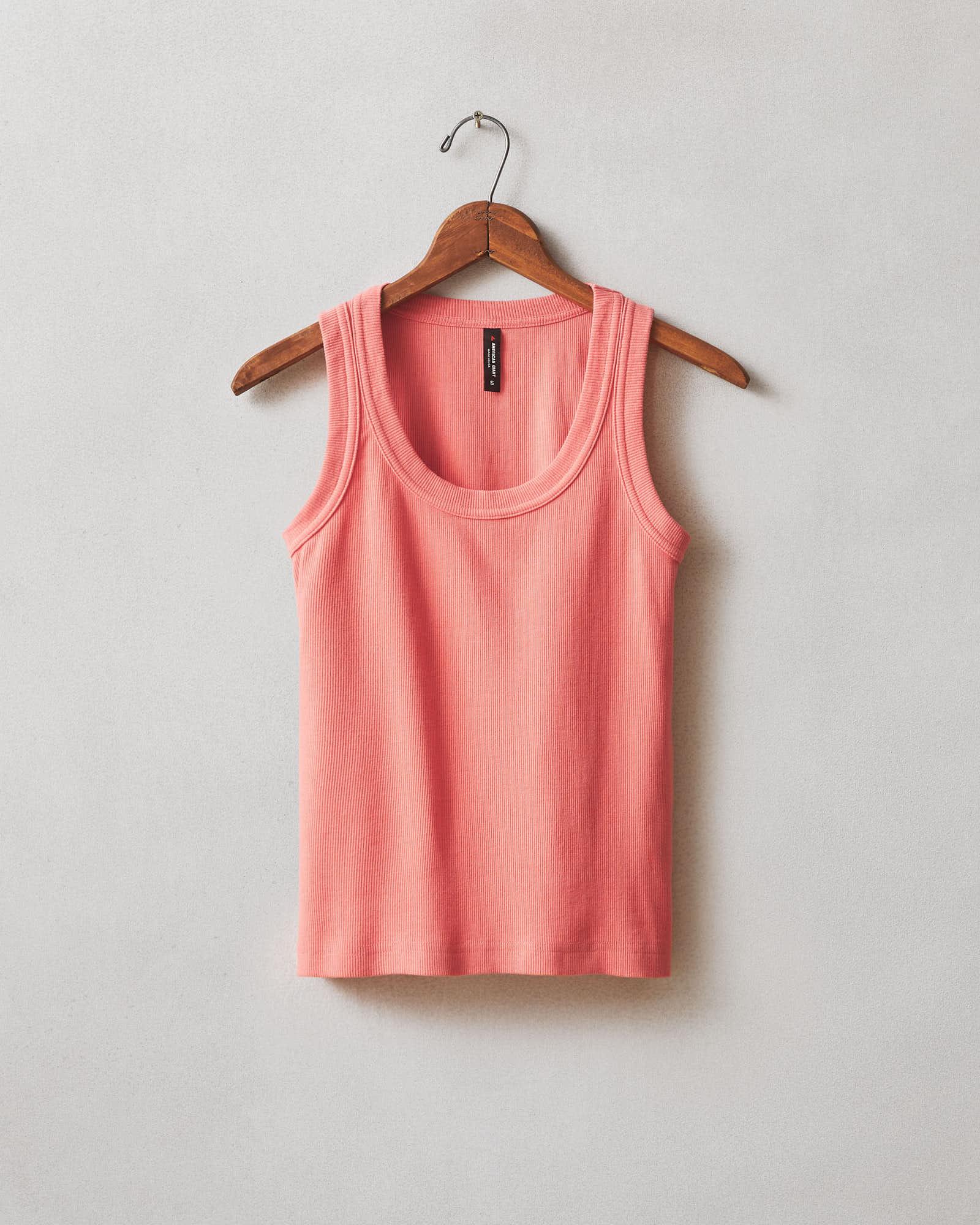 Women's Rib Tank - Spiced Coral Product Image