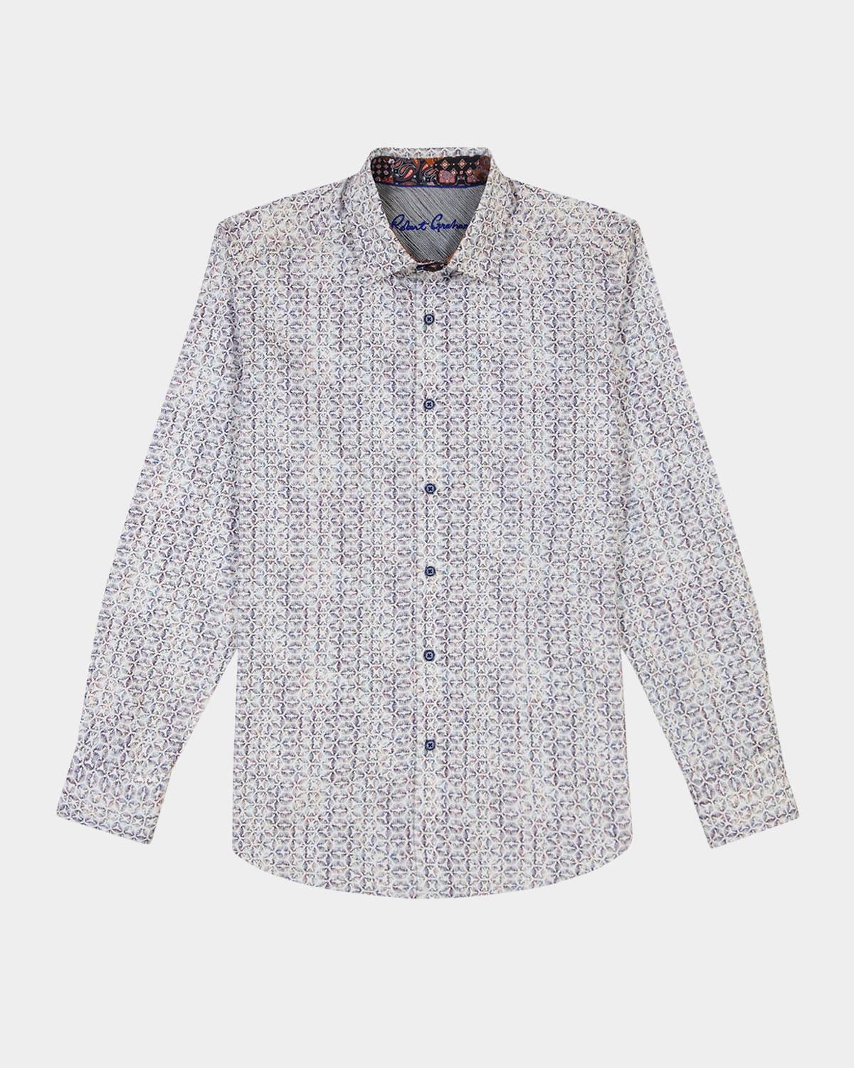 Men's Nelson Cotton-Stretch Sport Shirt Product Image