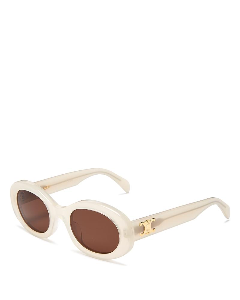 Celine Triomphe Oval Sunglasses, 52mm Product Image
