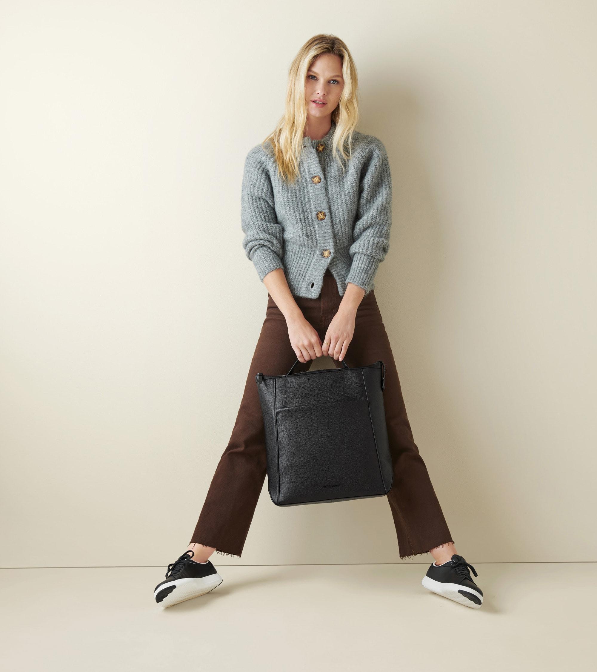 Women's Davis Leather Backpack Product Image