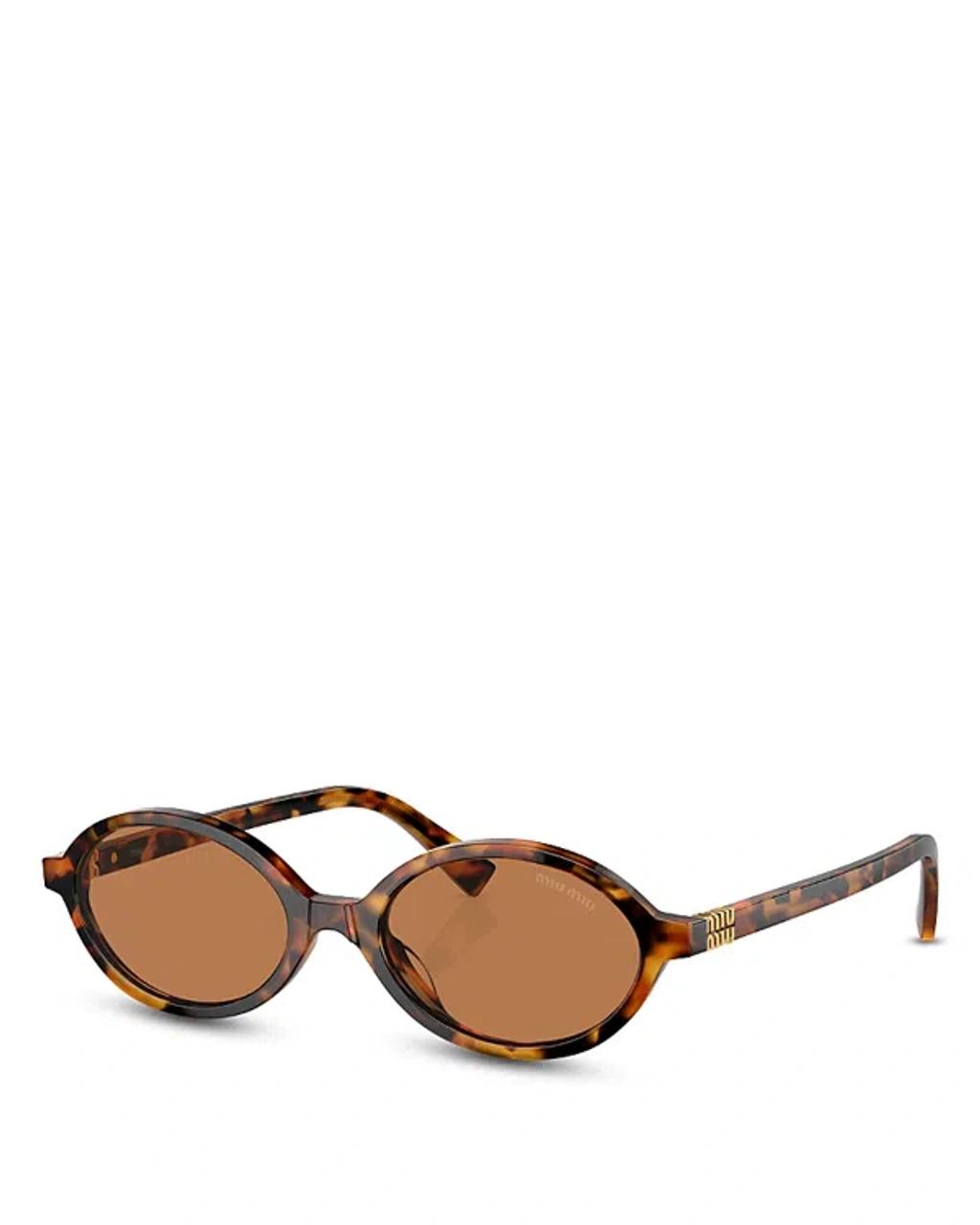 MIU MIU 0mu 04zs19p2z1 In Brown Product Image
