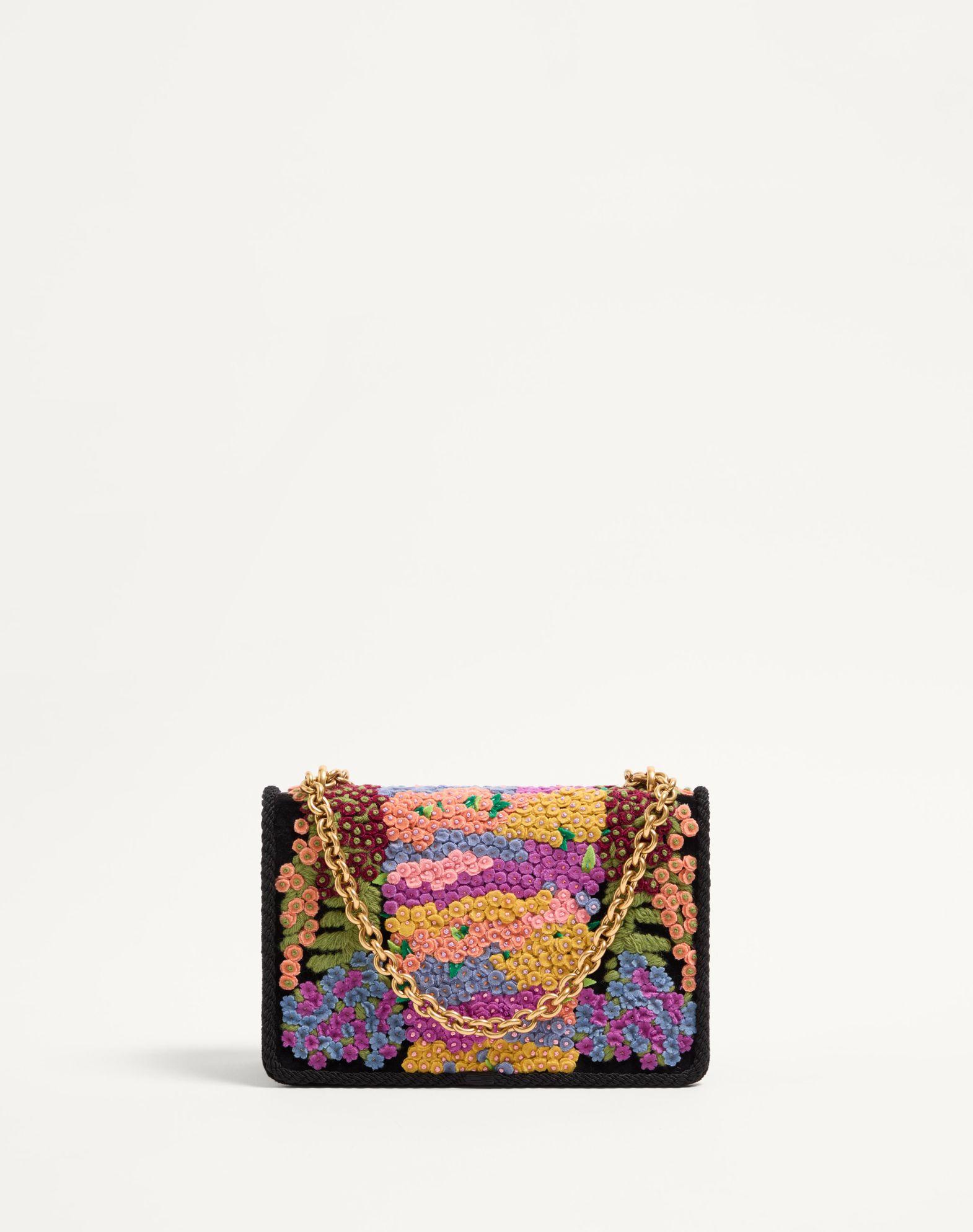 Valentino Garavani Vain Embroidered Shoulder Bag Product Image