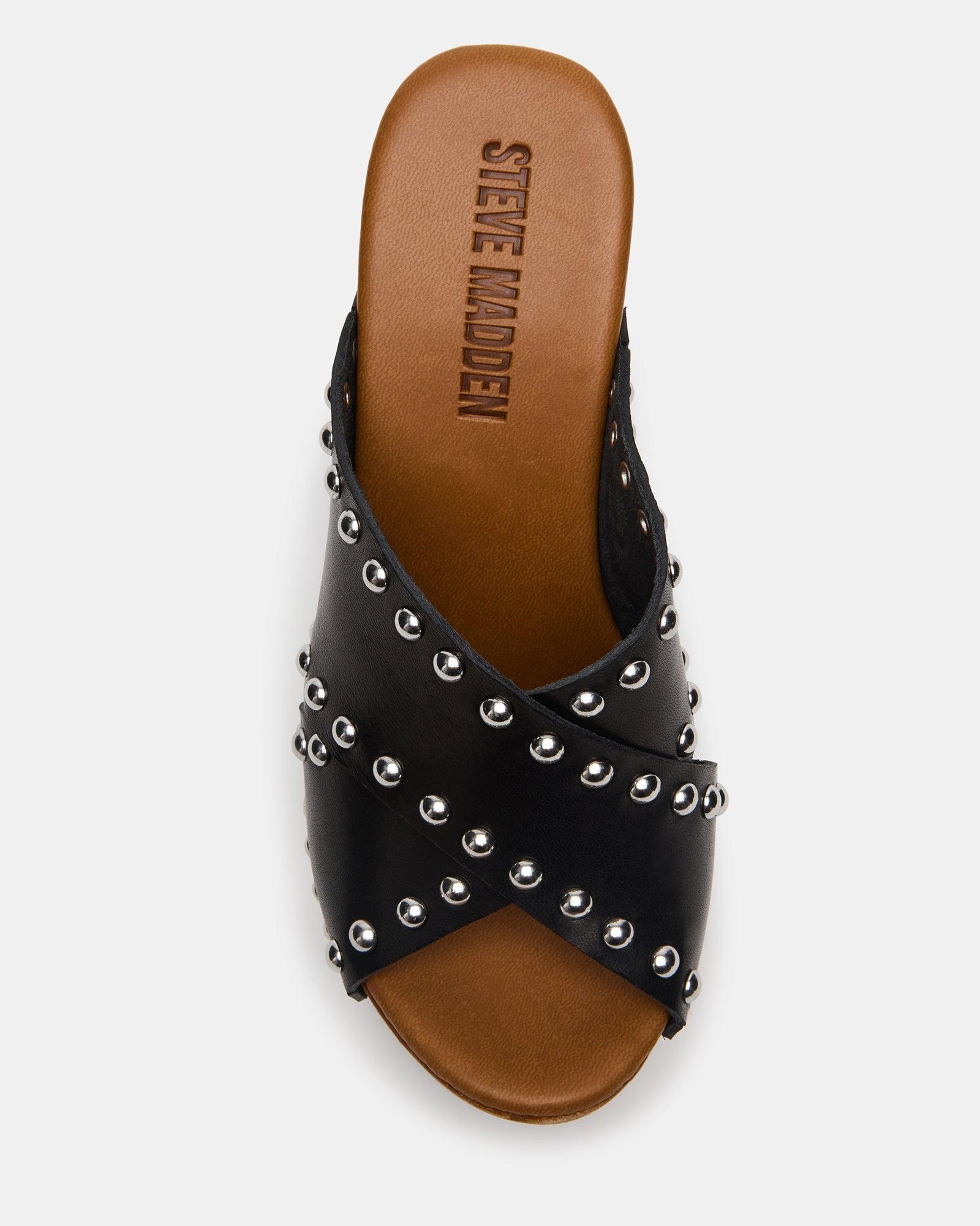 DEMI BLACK LEATHER Female Product Image