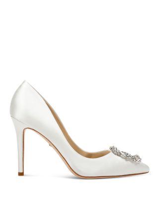 Women's Cher Crystal Buckle Pumps Product Image