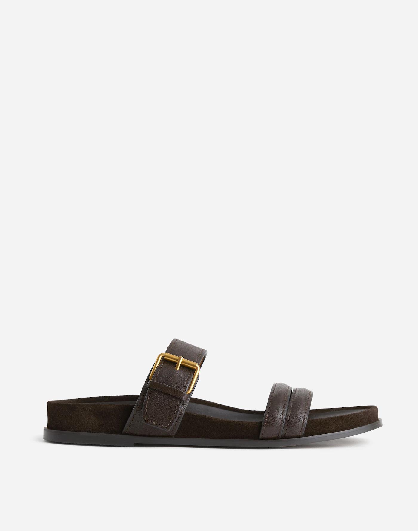 The Dara Double-Strap Slide Sandal Product Image