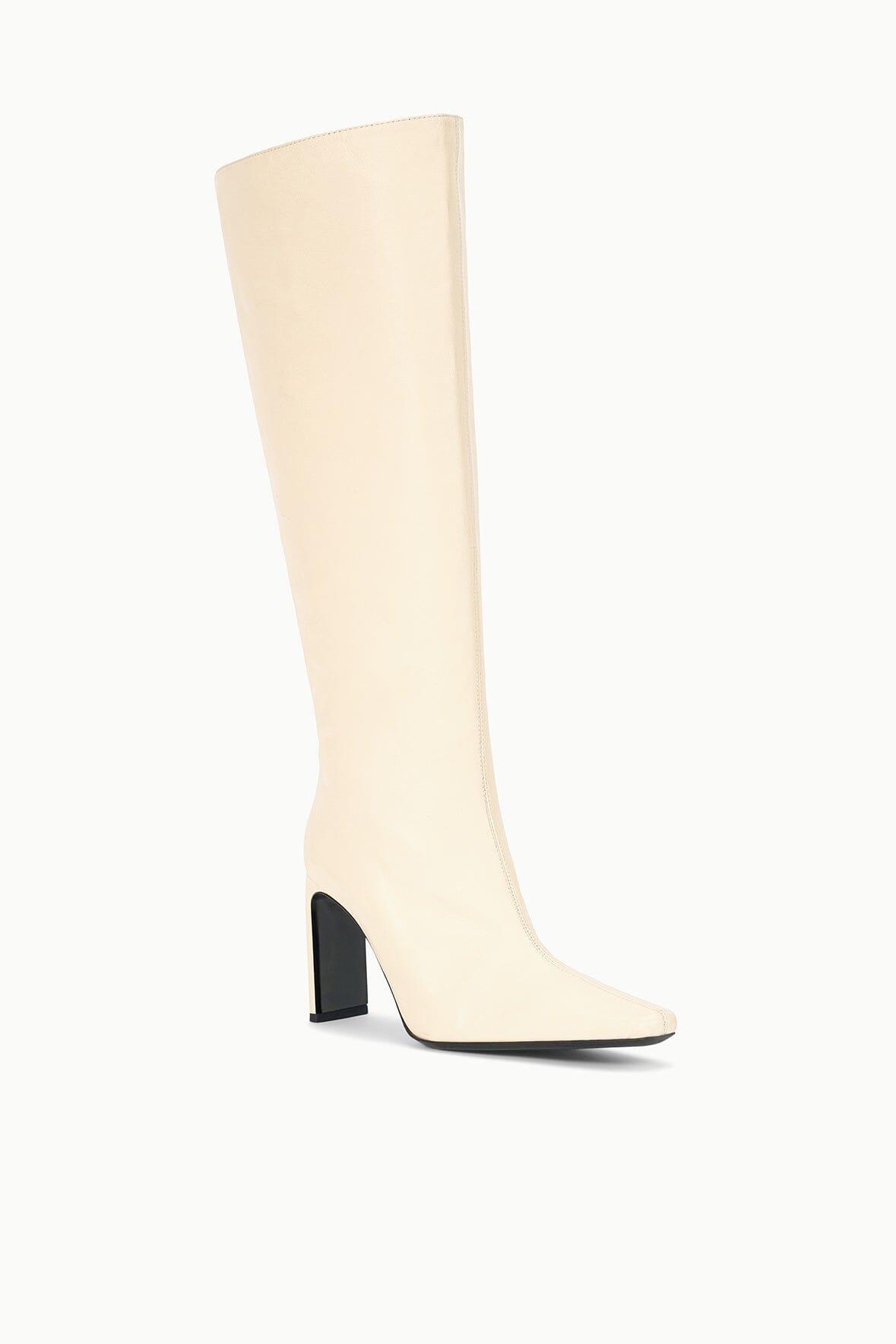 WALLY HIGH HEEL BOOT | CREAM Product Image