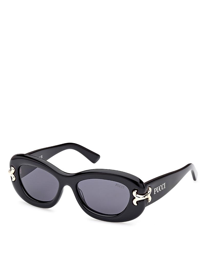 Womens 52MM Oval Sunglasses Product Image