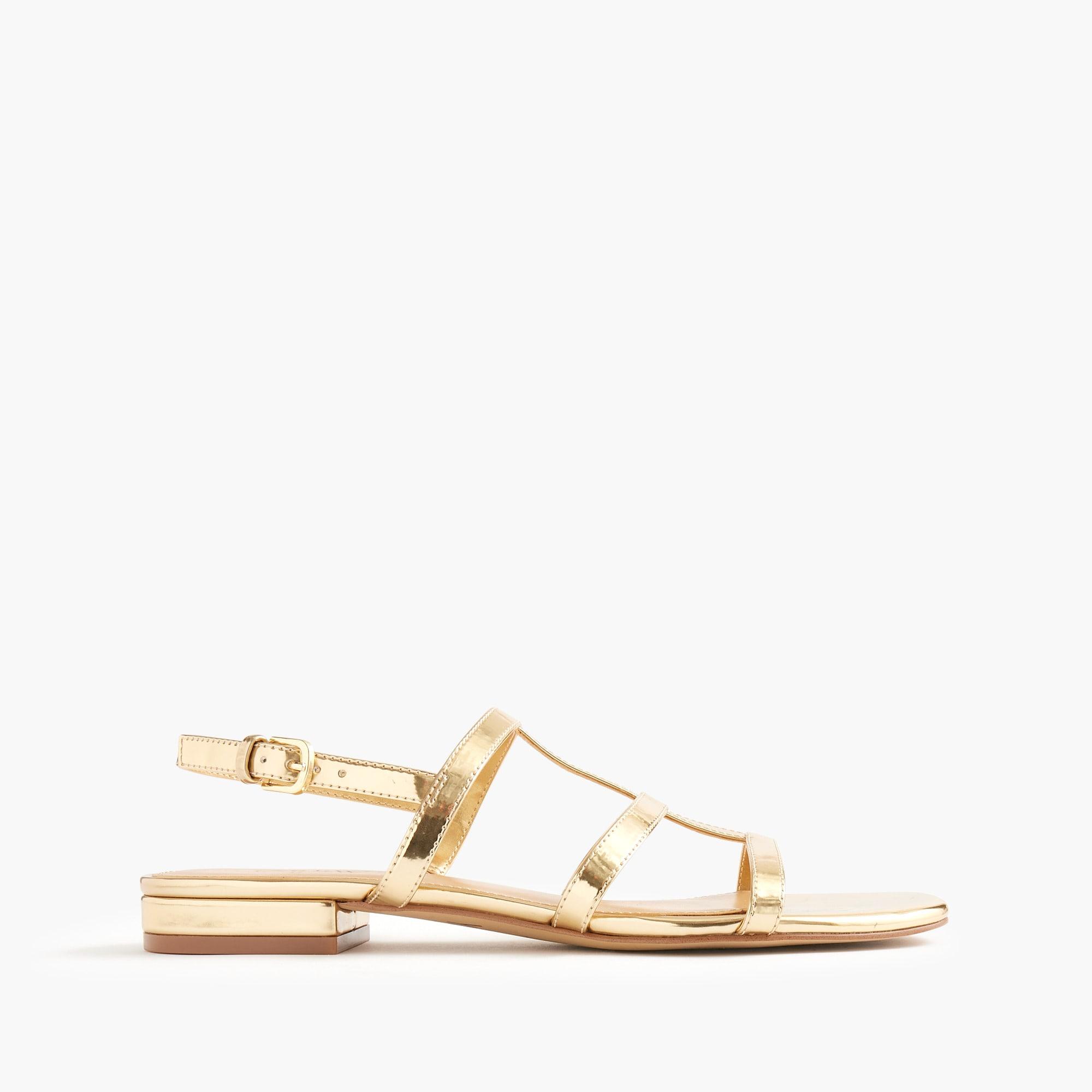 Caged ankle-strap sandals Product Image