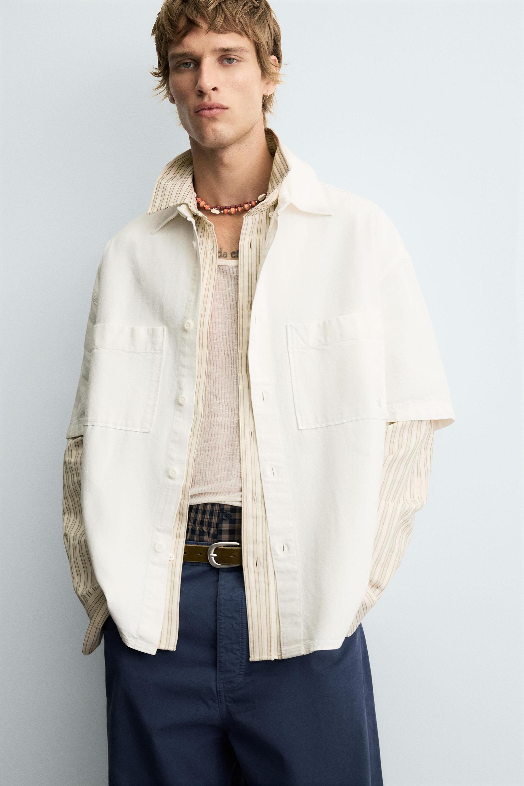 WASHED PRINT SHIRT Product Image