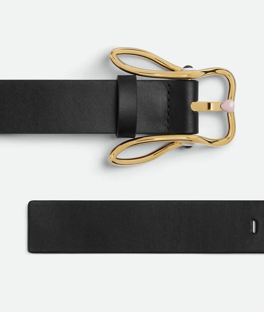 Women's Bunny Belt in Black Product Image