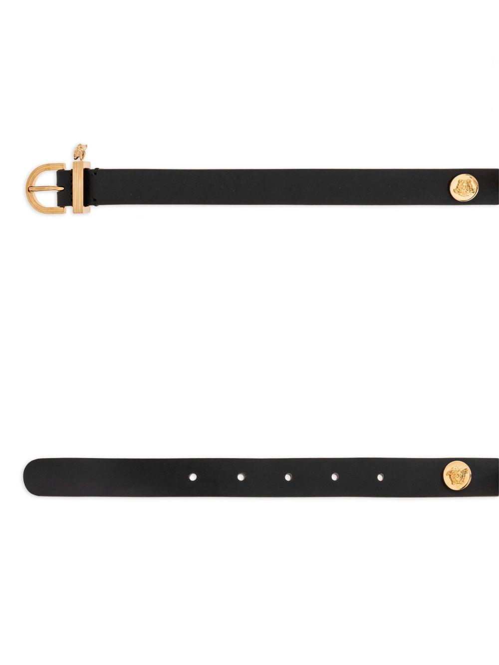 Medusa Safety Pin leather belt Product Image