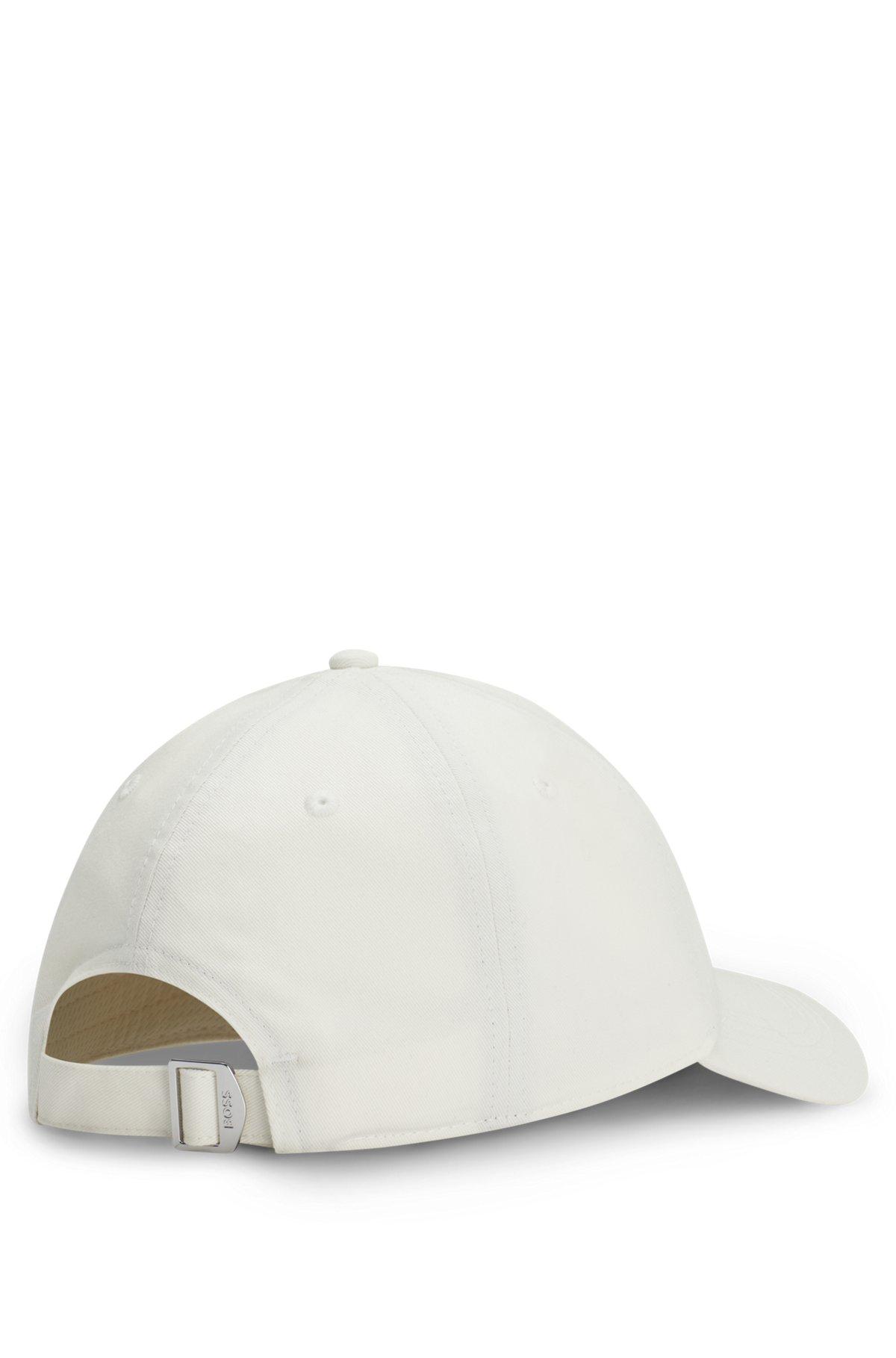 Cotton-twill cap with embroidered Double B monogram Product Image