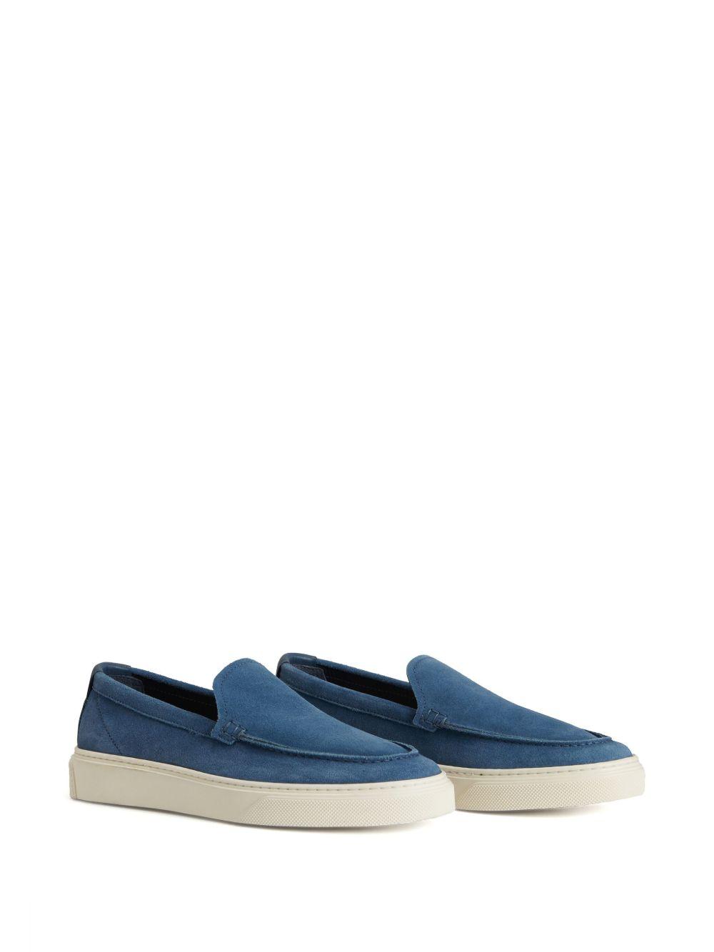 slip-on suede loafers Product Image