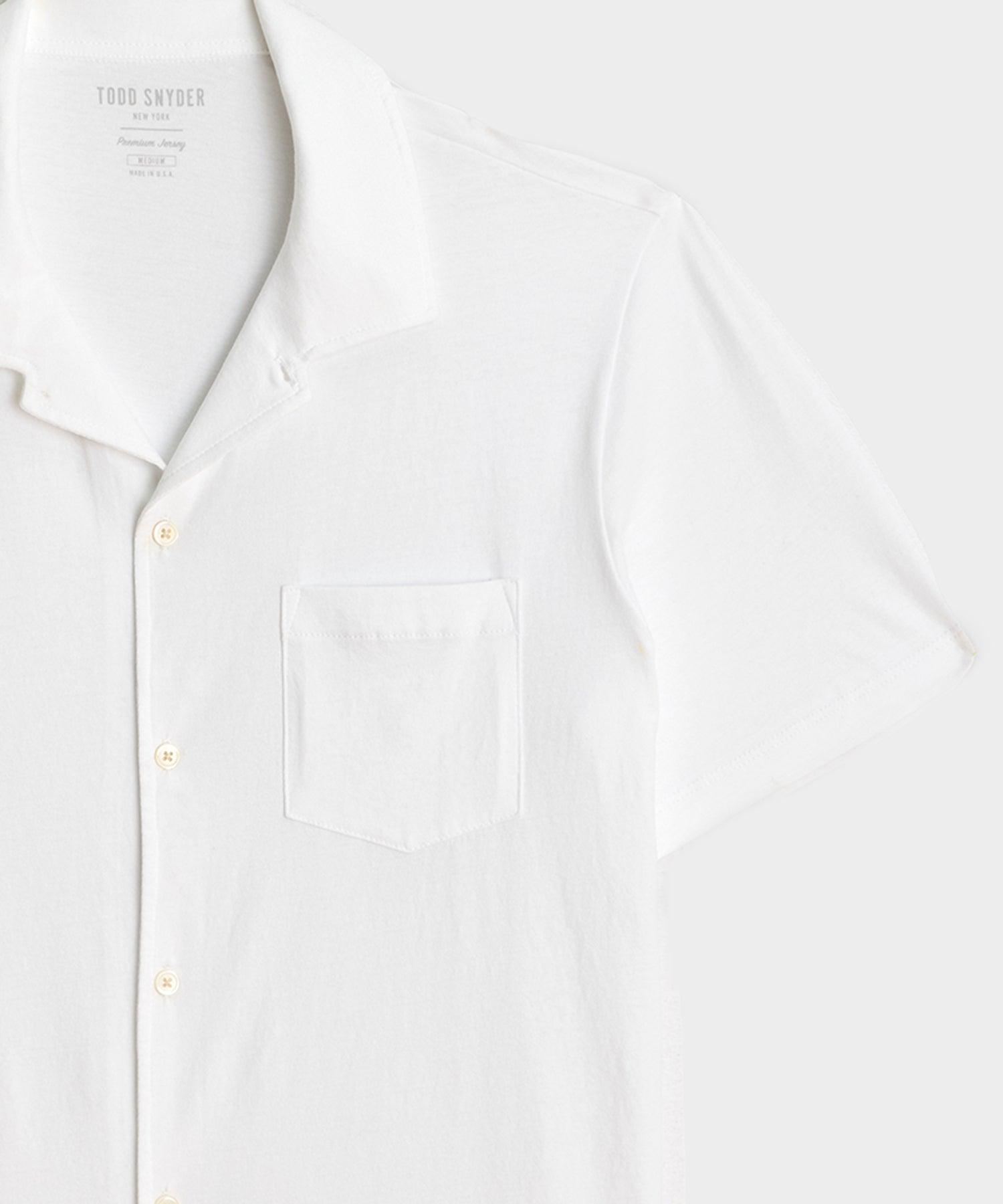 Made in L.A. Jersey Full-Placket Polo Product Image