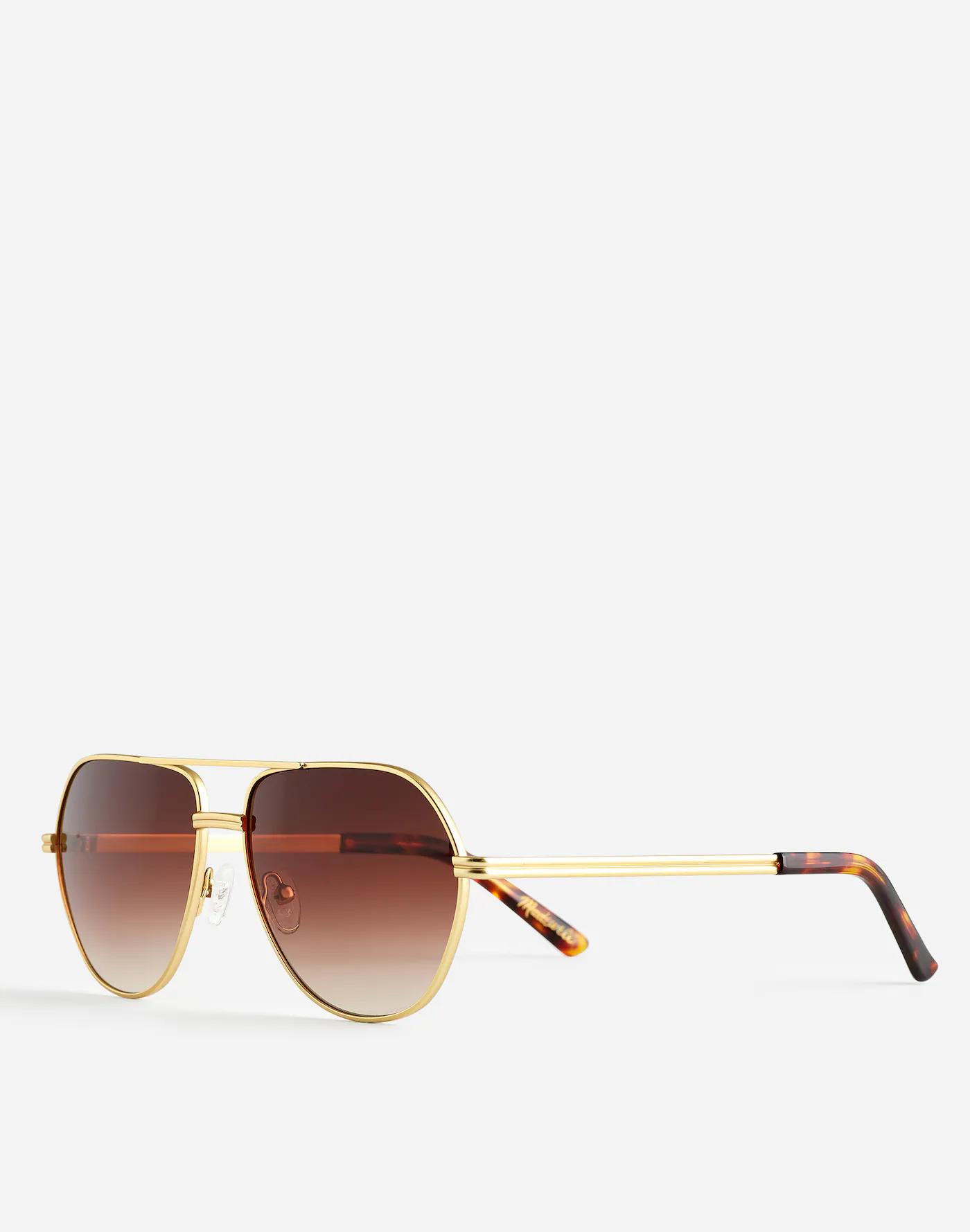 Wire Frame Aviator Sunglasses Product Image