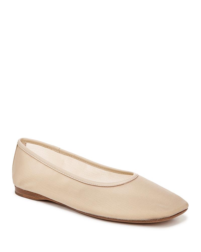 Vince Womens Leah Mesh Slip On Ballet Flats Product Image