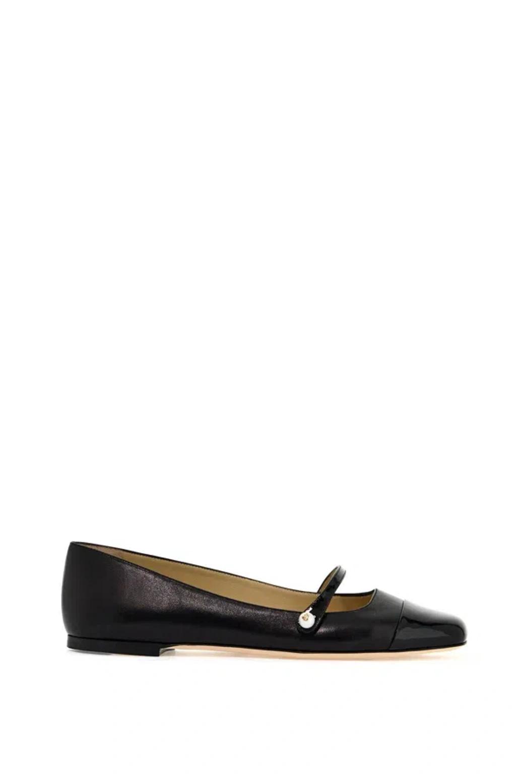 JIMMY CHOO Elisa Ballet Flats In Black Product Image