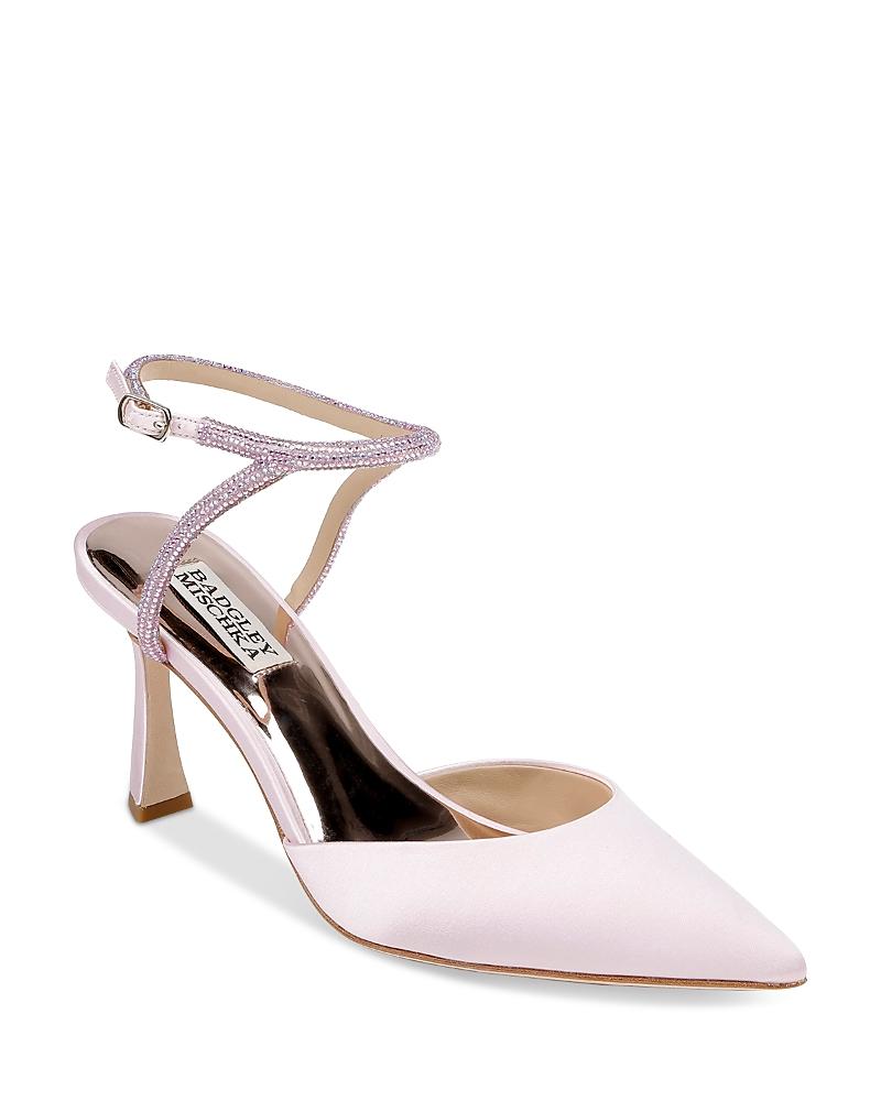 Womens Kamilah 80MM Embellished Satin Pumps Product Image