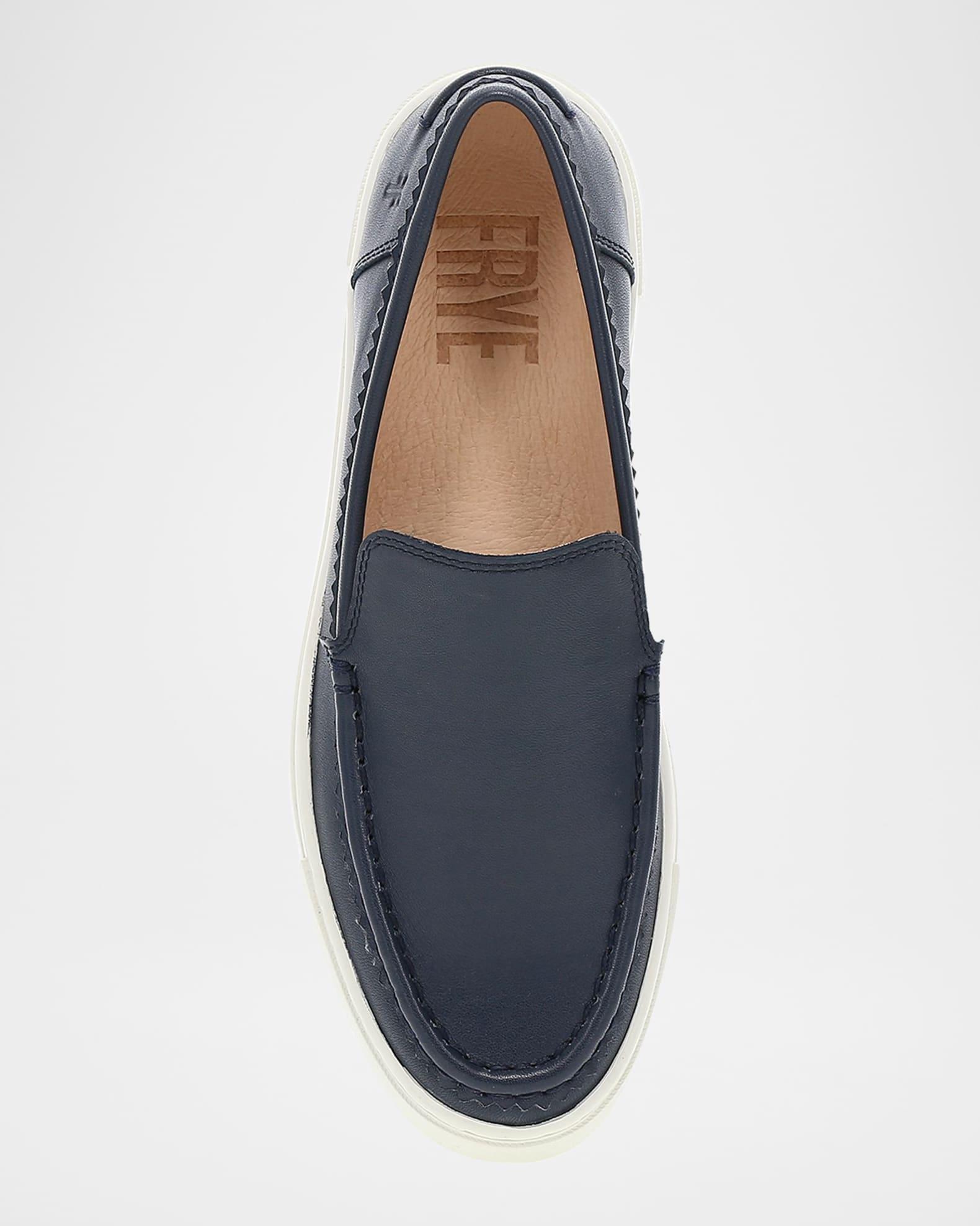 Ivy Venetian Leather Sporty Loafers Product Image