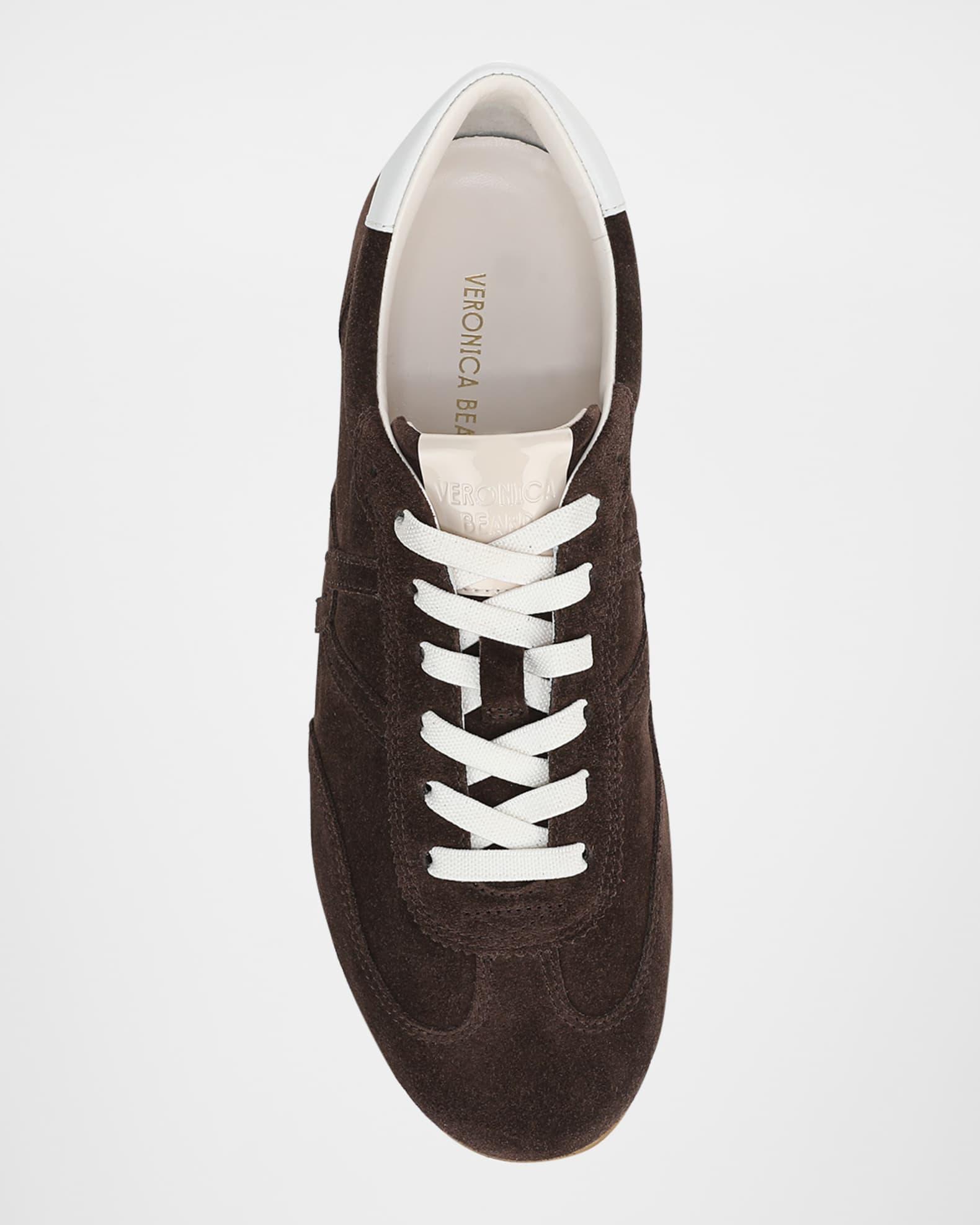 Riviera Suede Bicolor Retro Sneakers Product Image