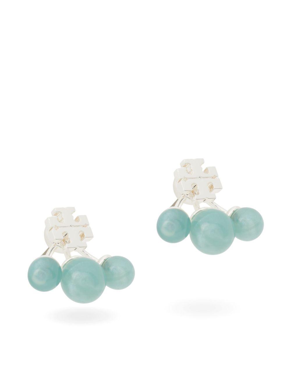 Kira post-back resin earrings Product Image