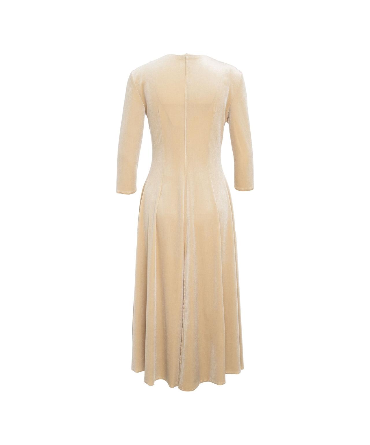Velvet maxi dress Product Image
