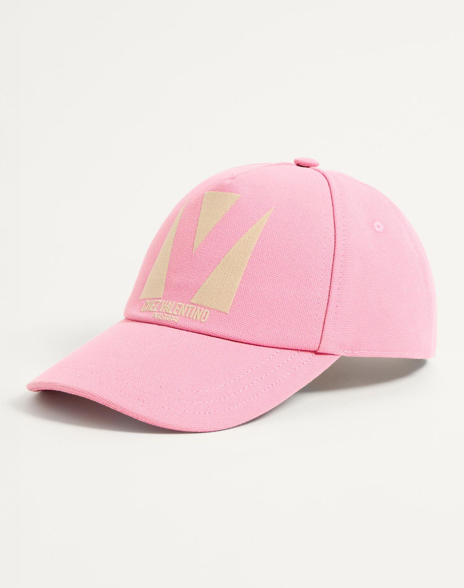 Chez Valentino Cotton Baseball Cap  Product Image