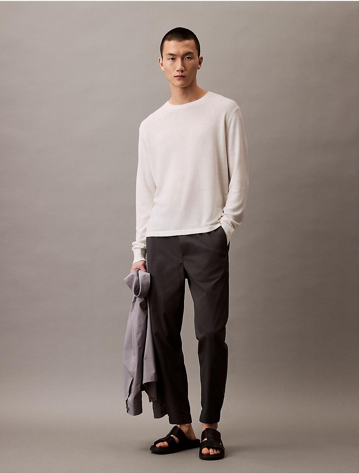 Calvin Klein Mens Tech Classic Pull-On Pants - Grey Product Image