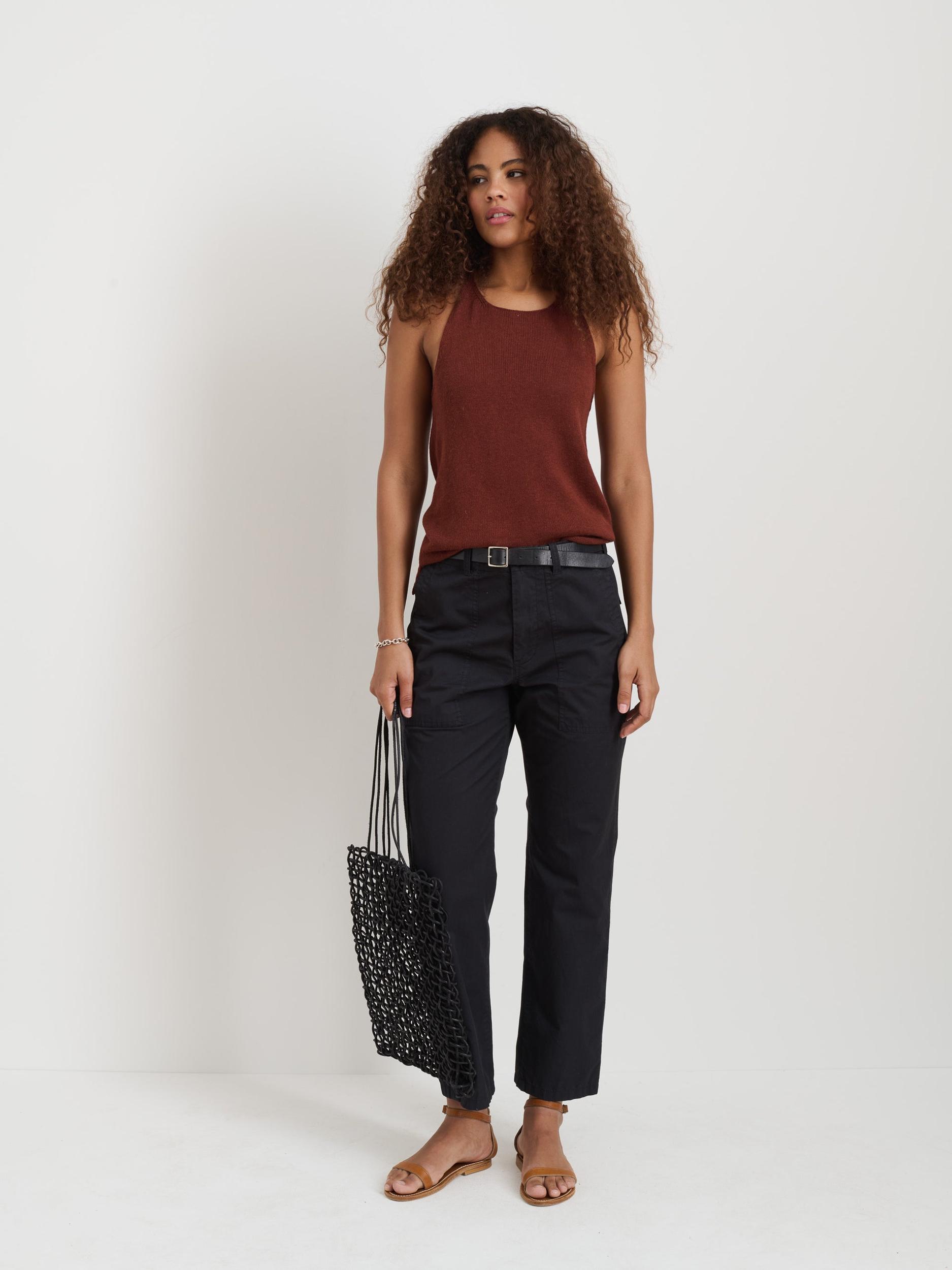 Sidney Top In Seersucker Product Image