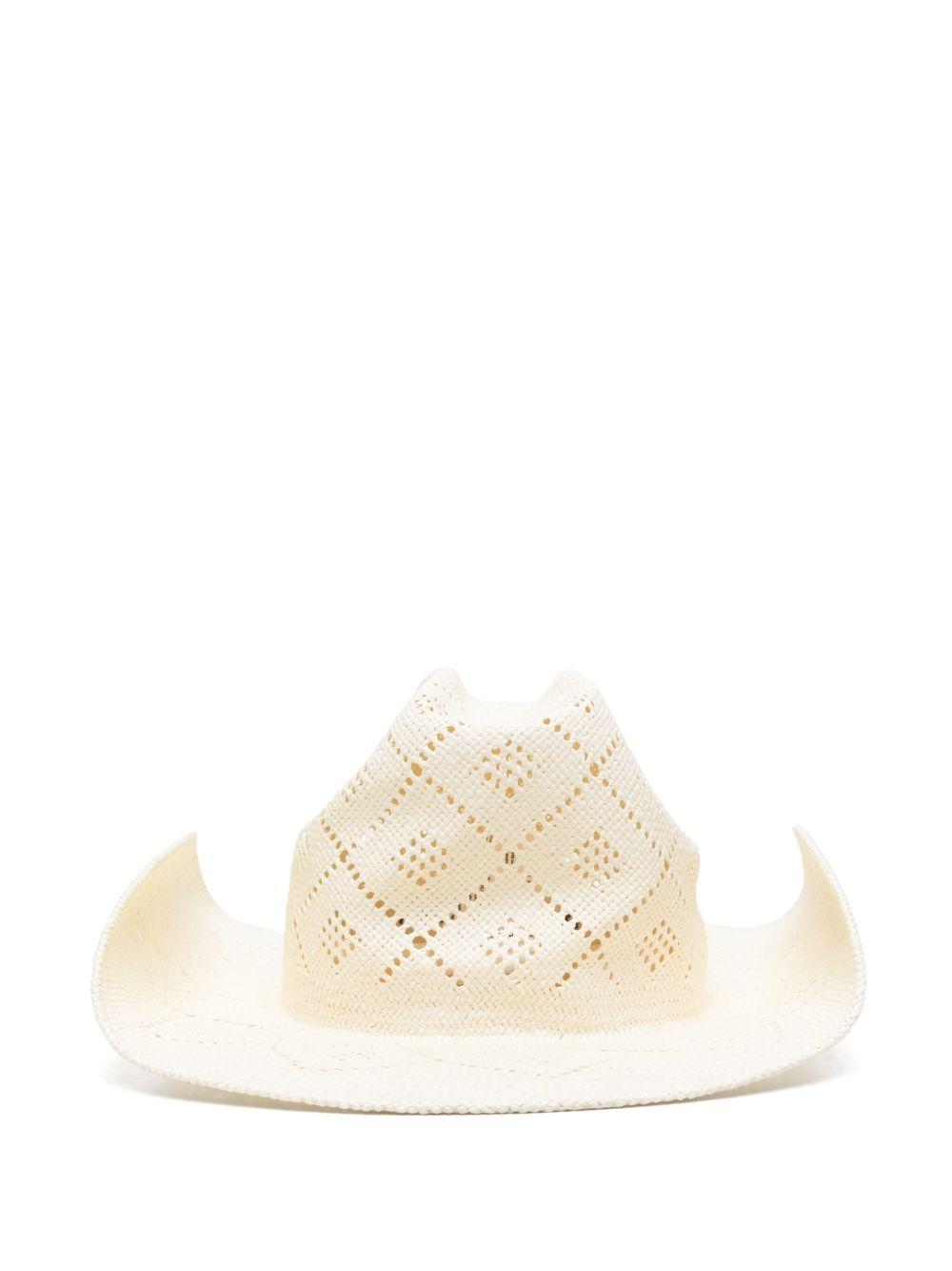cut-out-detail Cowboy hat Product Image