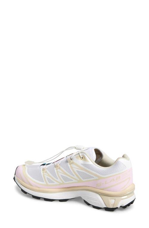 Salomon Gender Inclusive XT-6 Sneaker in White at Nordstrom, Size 11.5 Women's Product Image