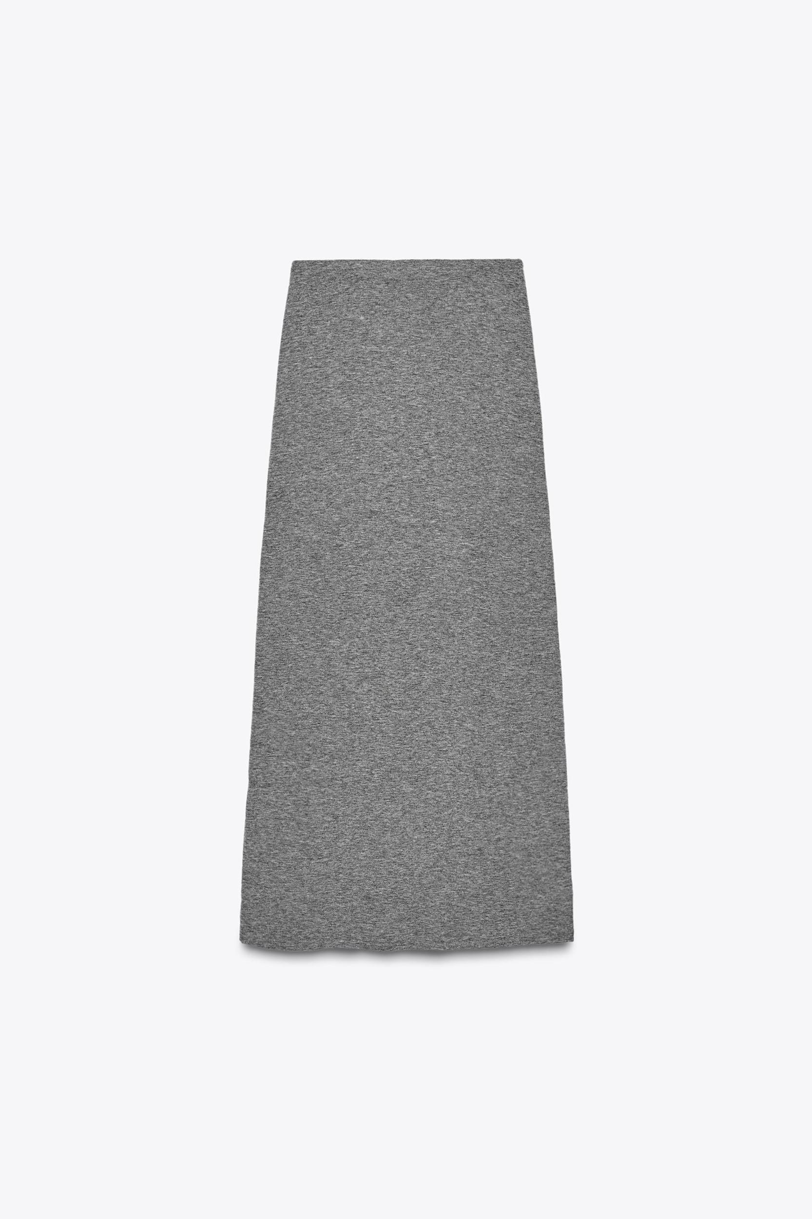 100% WOOL LONG SKIRT Product Image