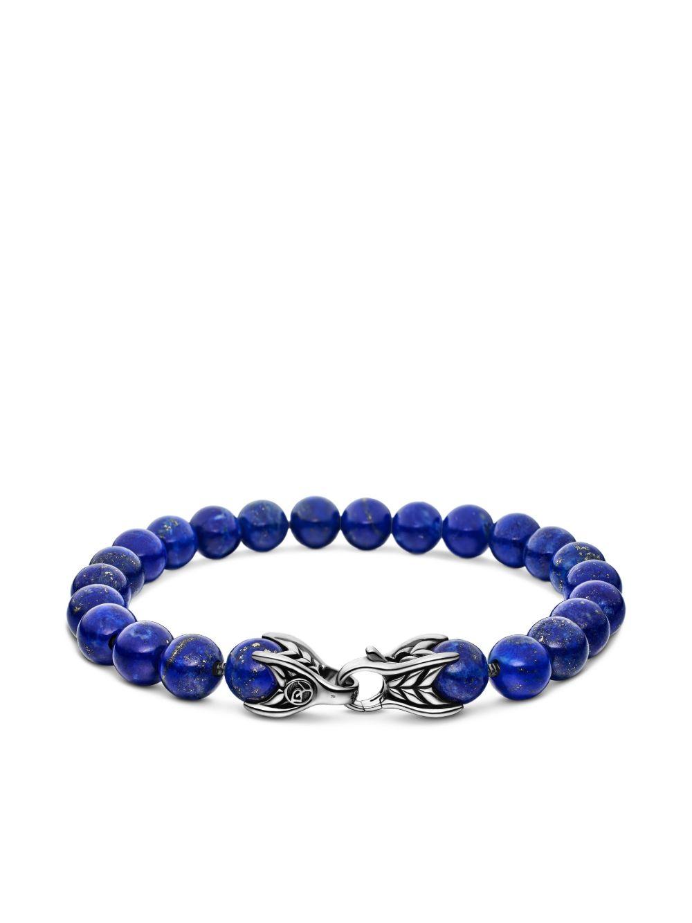sterling silver Spiritual Beads bracelet (8mm) Product Image