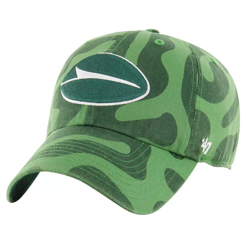 Women's '47 Green New York Jets Freeform Clean Up Adjustable Hat Product Image