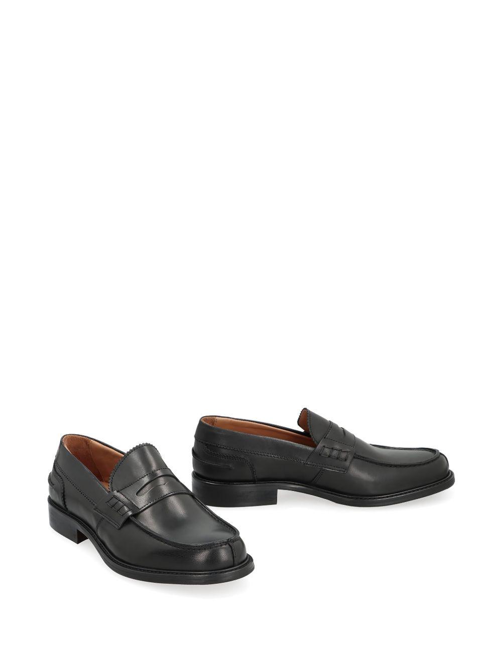 leather penny loafers Product Image