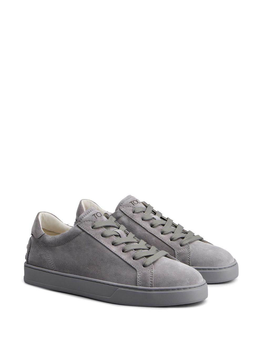 panelled suede sneakers Product Image