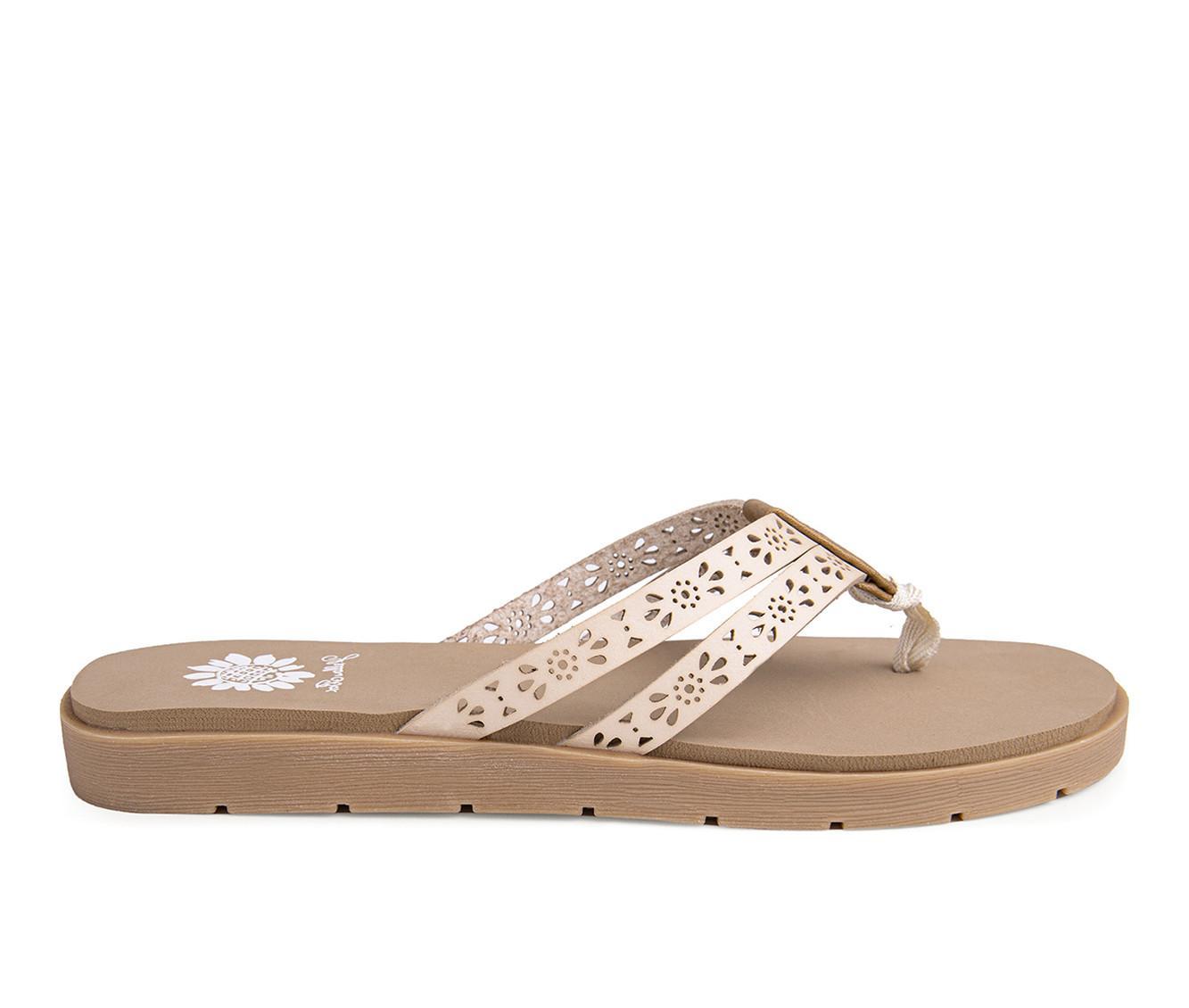 Women's Yellow Box Fralin Flip-Flops Product Image