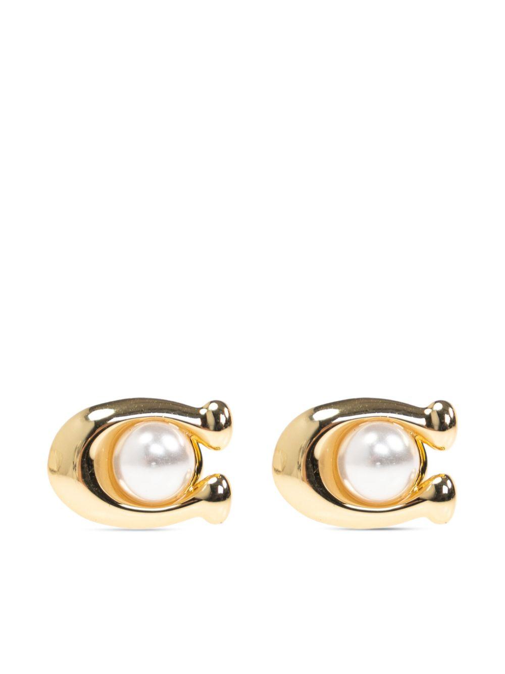 C Pearl necklace (set of two) Product Image