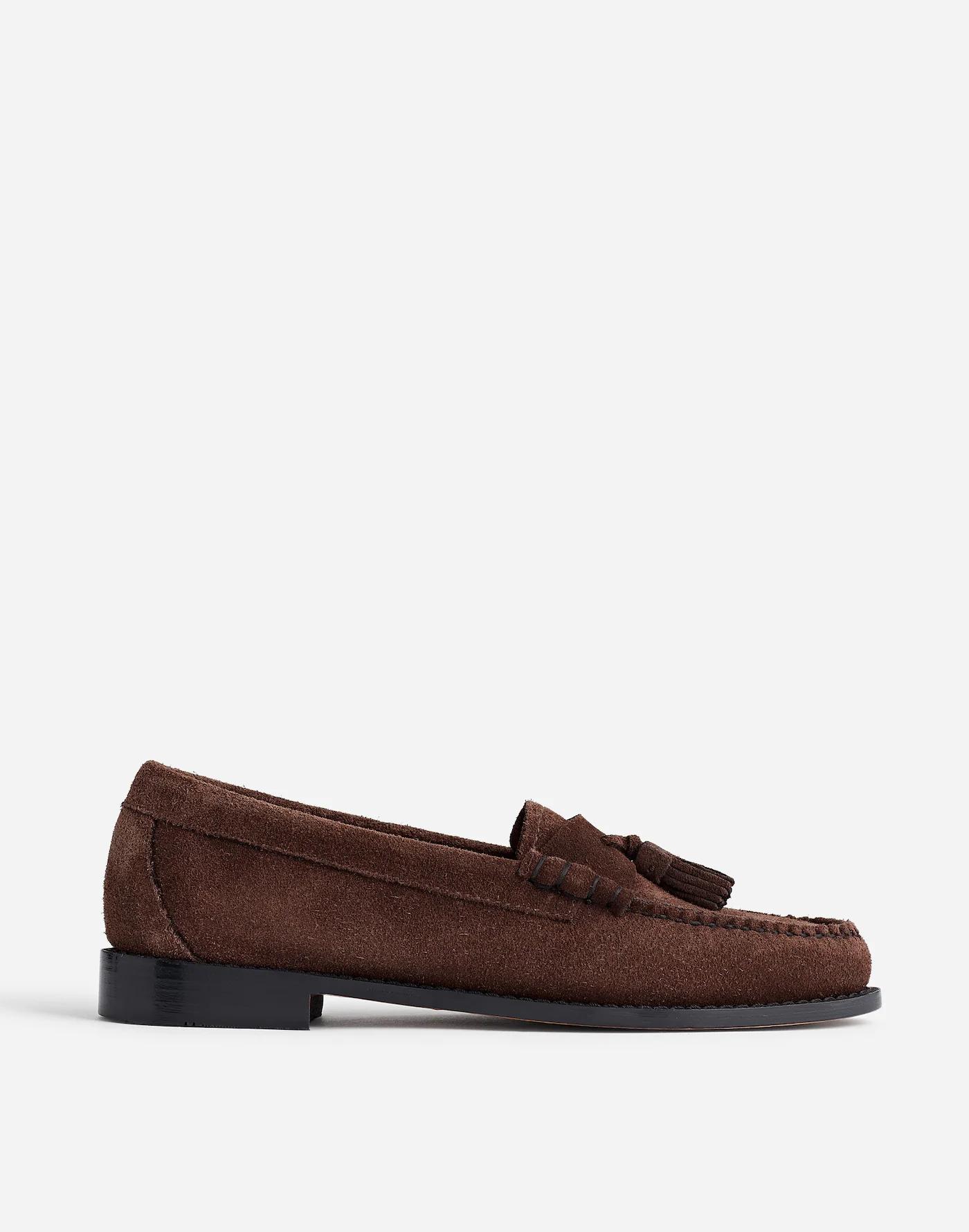G.H.BASS Layla Weejuns® Loafers in Oiled Suede Product Image
