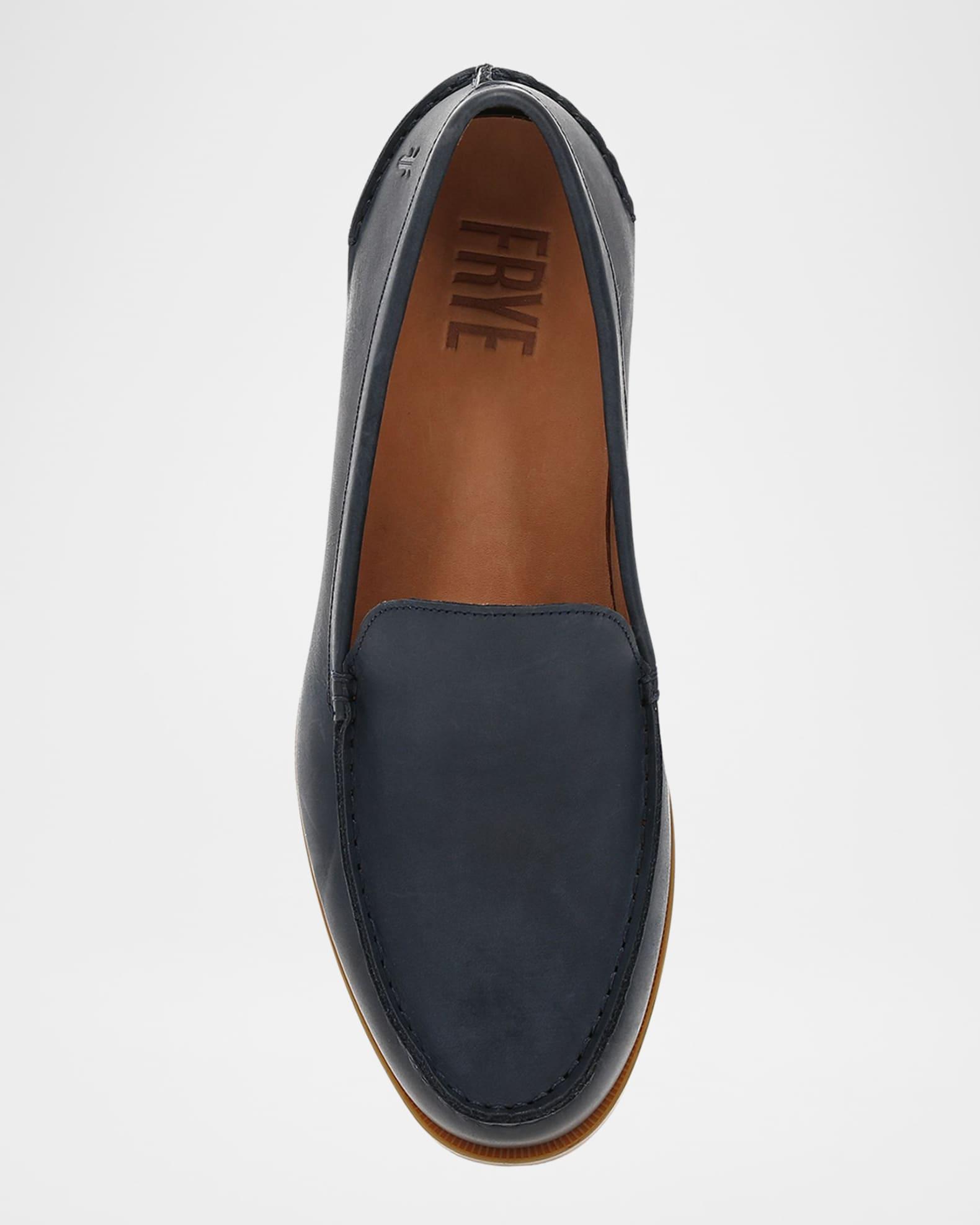 Womens Noto Leather Loafers Product Image