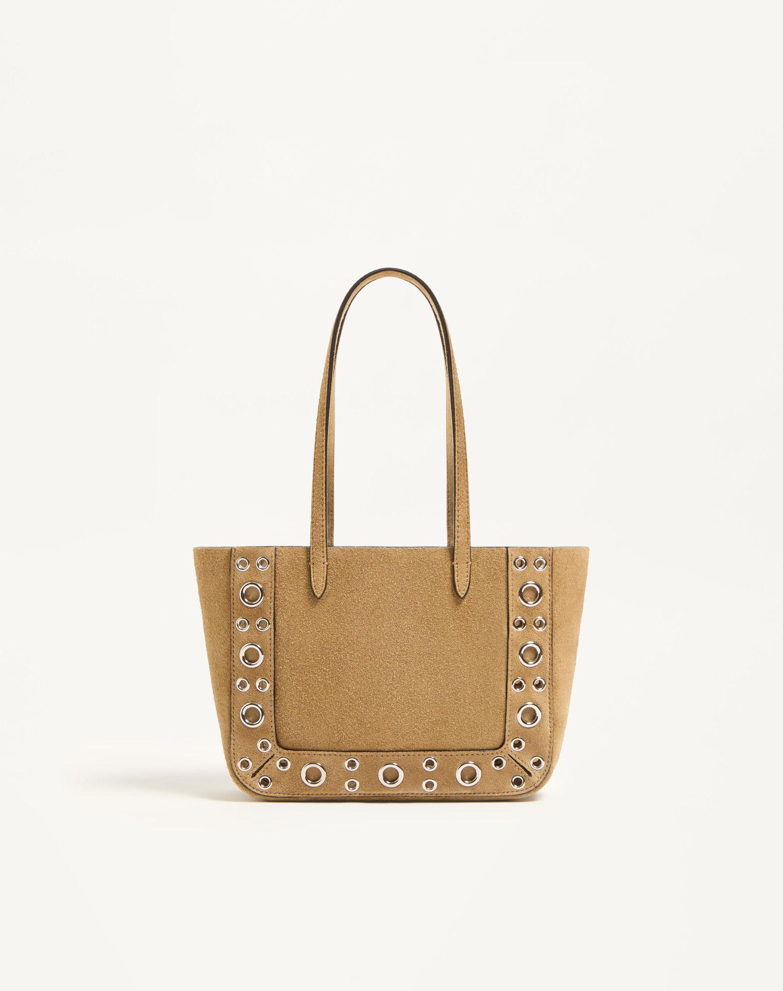 Valentino Garavani Nellcôte Mini Suede Shopping Bag Product Image