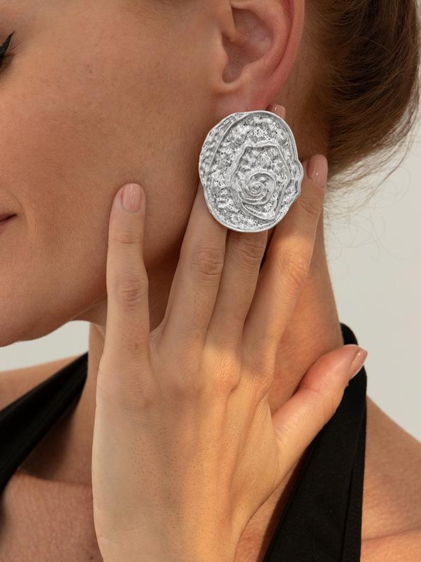 Normcore Geometric Drop Earrings Product Image